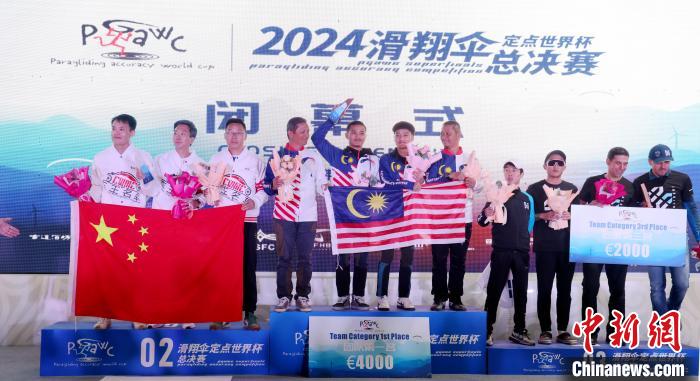 2024年滑翔伞定点世界杯总决赛在湖北荆门闭幕，