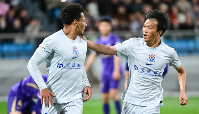 申花逆转绝杀津门虎 3-2终结4轮不胜