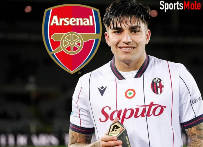 阿森纳与弗拉门戈争夺博洛尼亚新星卡斯特罗